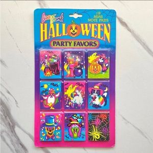 VTG Lisa Frank Halloween 18 mini note pads - SIP